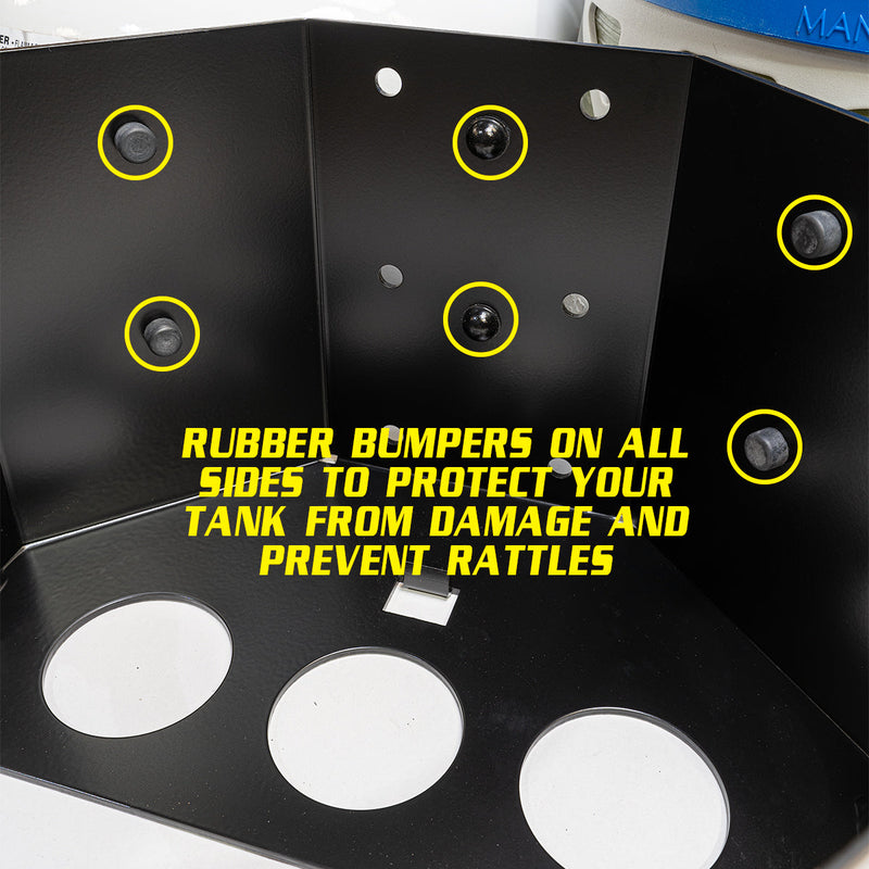 Load image into Gallery viewer, Tor LOCKER Bracket for 11 lb Squatty Propane Tank &amp; 11 lb Viking Composite Tank
