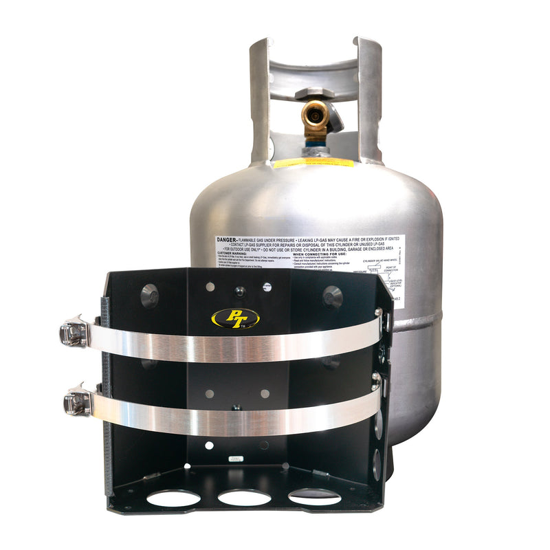 Load image into Gallery viewer, Shasta LOCKER Bracket for 20 lb steel and 17, 22 lb Viking propane tanks
