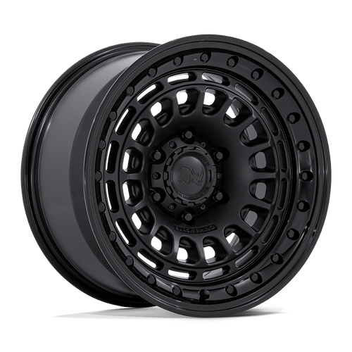 Black Rhino Hard Alloys Br014 Sahara Matte Black W/ Gloss Black Lip