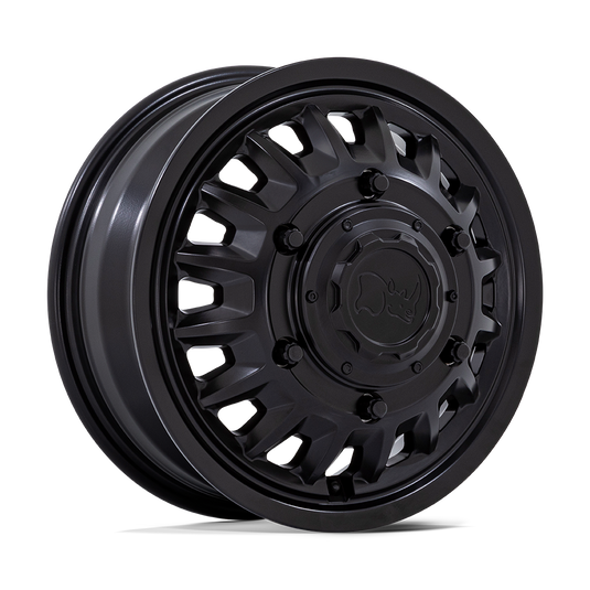 Black Rhino Hard Alloys Br019 Aliso Dually Matte Black