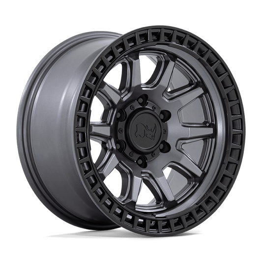 Black Rhino Hard Alloys Calico Matte Gunmetal With Matte Black Lip
