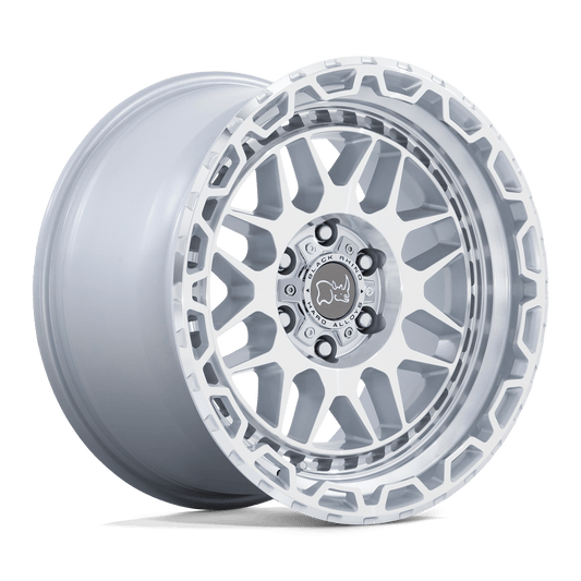 Black Rhino Hard Alloys Holcomb Gloss Silver With Mirror Cut Face
