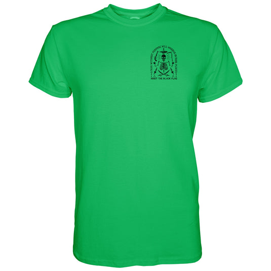 Hoist the Black Flag Skull & Bones Men's T-Shirt