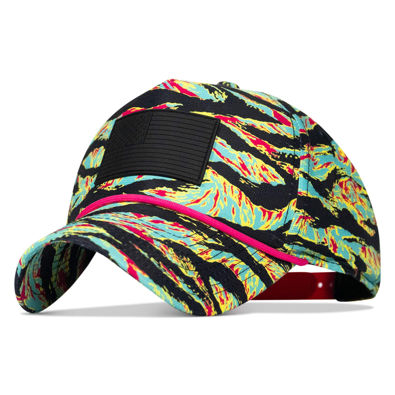 Load image into Gallery viewer, American Flag PVC Patch Waterproof Weekender Snapback
