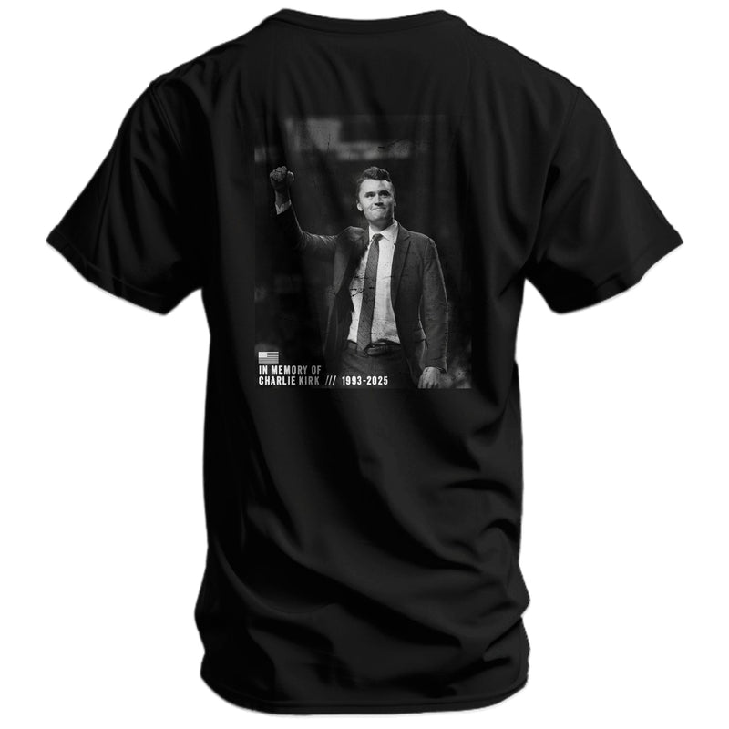 Load image into Gallery viewer, God, Family, Country - Honoring Charlie Kirk Men's T-Shirt
