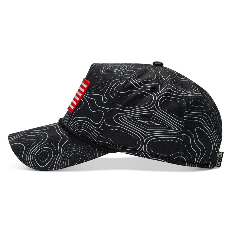 Load image into Gallery viewer, American Flag PVC Patch Waterproof Weekender Snapback
