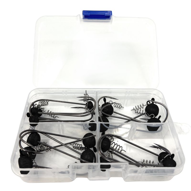 Load image into Gallery viewer, Reaction Tackle Lead Stand-Up Shaky Head Jigs (10 pack)
