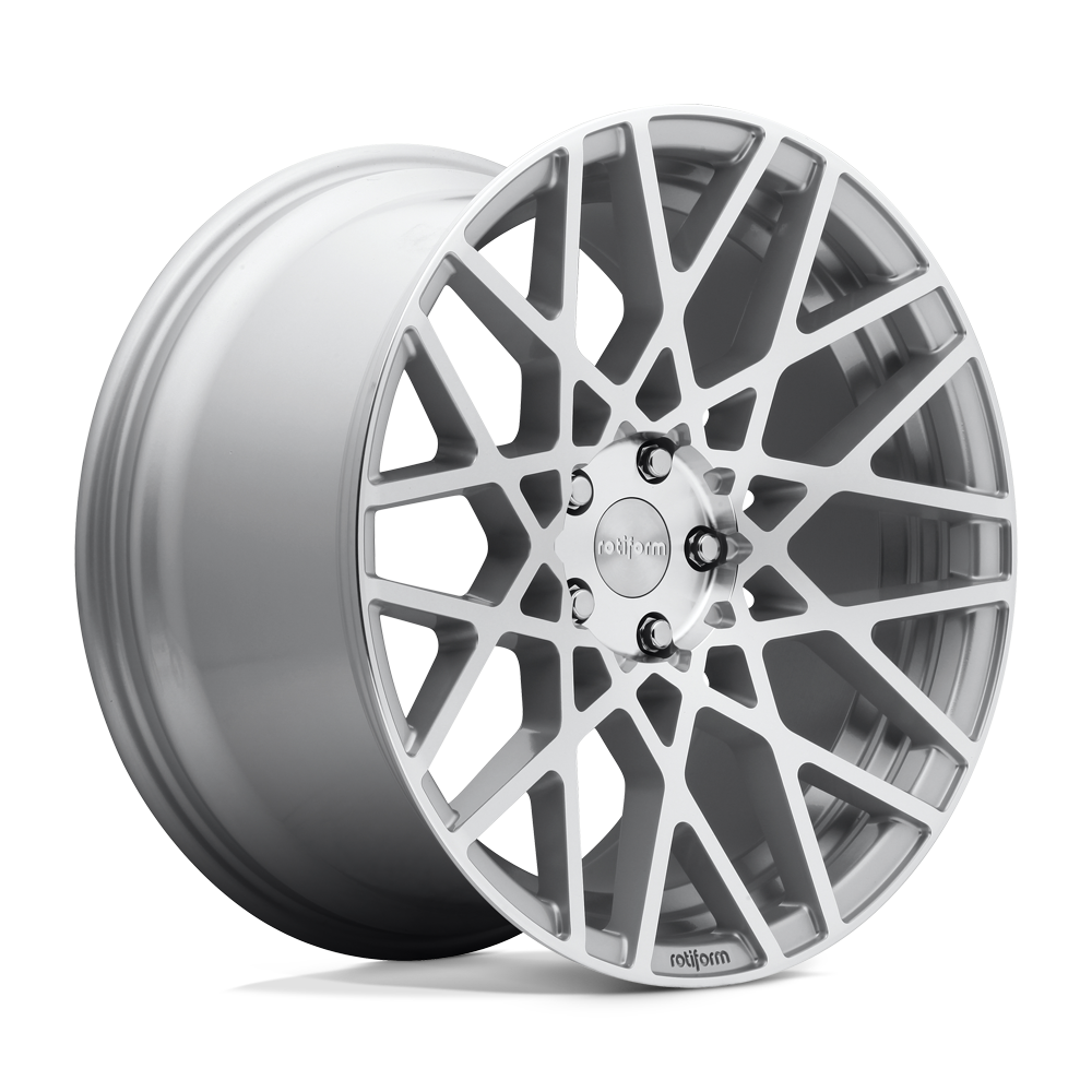 Rotiform R110 Blq Gloss Silver Machined