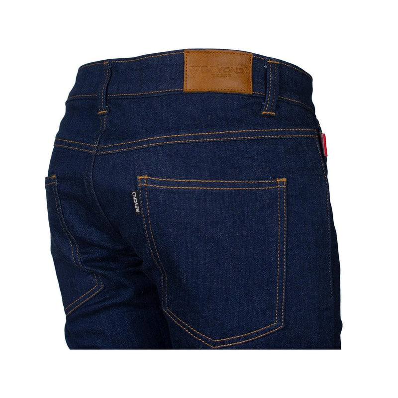 Load image into Gallery viewer, Straight Leg Protective Denim Pants (Jeans) - Blue
