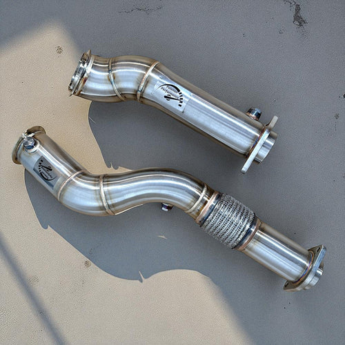3.5 Inch S58 Race Downpipe For BMW M3 G80, M2 G87, M4 G82, M4 G83
