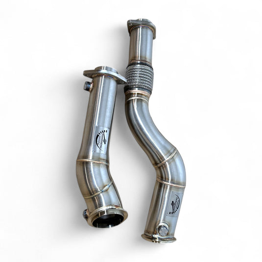 3.5 Inch S58 Race Downpipe For BMW M3 G80, M2 G87, M4 G82, M4 G83