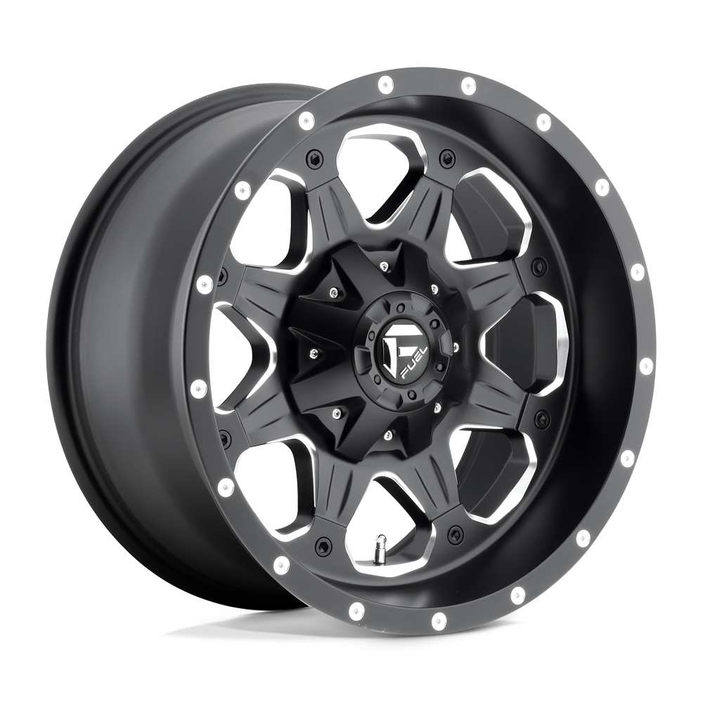 Fuel 1 Pc Matte Black Milled
