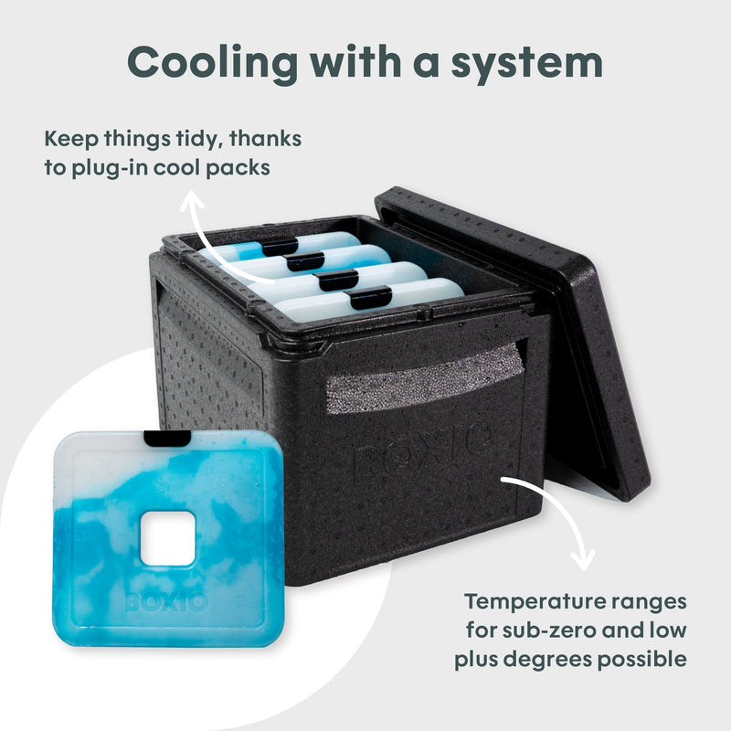 Load image into Gallery viewer, BOXIO COOL PLUS I Passive cooler box with cool packs
