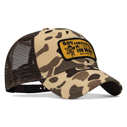 Boy Howdy Western Patch Snapback Hat