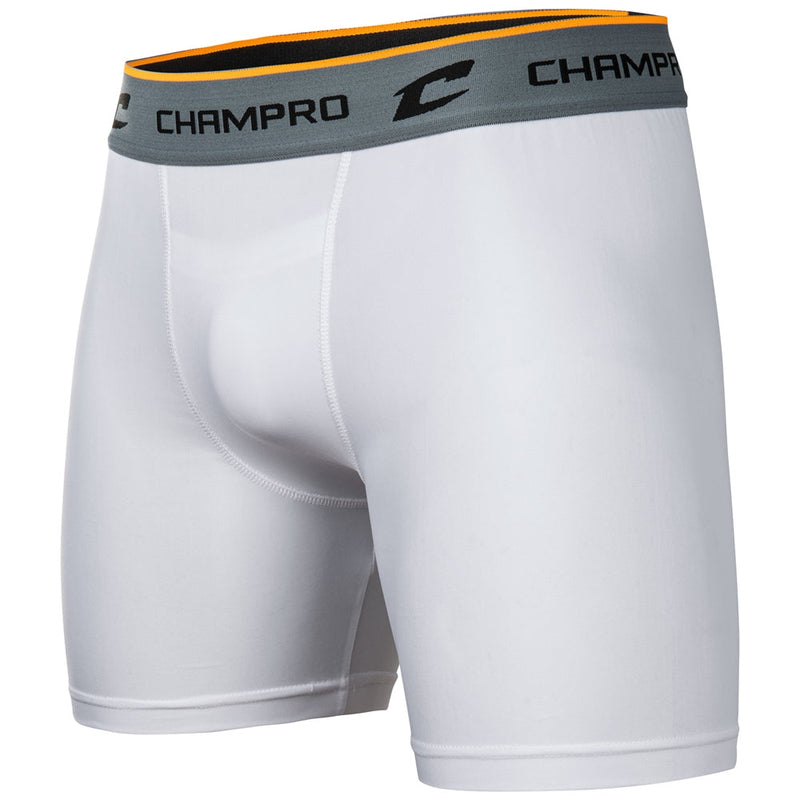 Load image into Gallery viewer, Compression Boxer Short w/Cup - White
