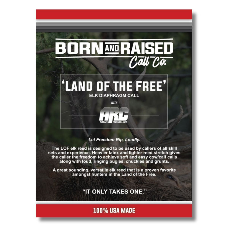 Load image into Gallery viewer, Land of the Free - Elk Diaphragm Call
