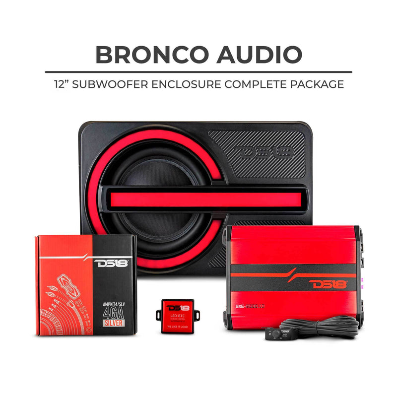 Load image into Gallery viewer, Ford Bronco 6th Gen BRO-BASS Package 12” Subwoofer Enclosure Complete Package
