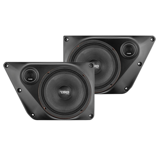 Ford Bronco 6th Gen 4 Door Back Doors 6.5" Speakers and 2.3" Tweeter Panels