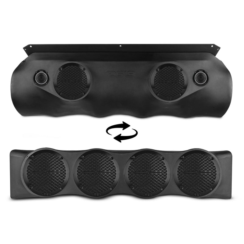Load image into Gallery viewer, Bronco 6th Gen Rear Overhead Soundbar Loaded – 6x Coaxial Midrange Speakers and Dual Hybrid Tweeters
