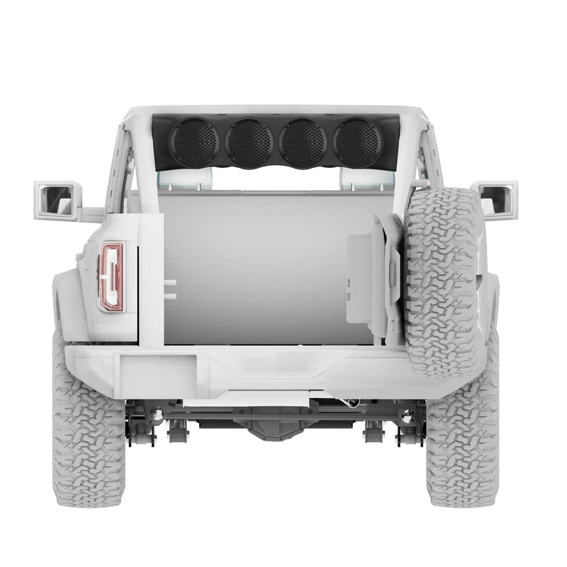 Load image into Gallery viewer, Bronco 6th Gen Rear Overhead Soundbar Loaded – 6x Coaxial Midrange Speakers and Dual Hybrid Tweeters
