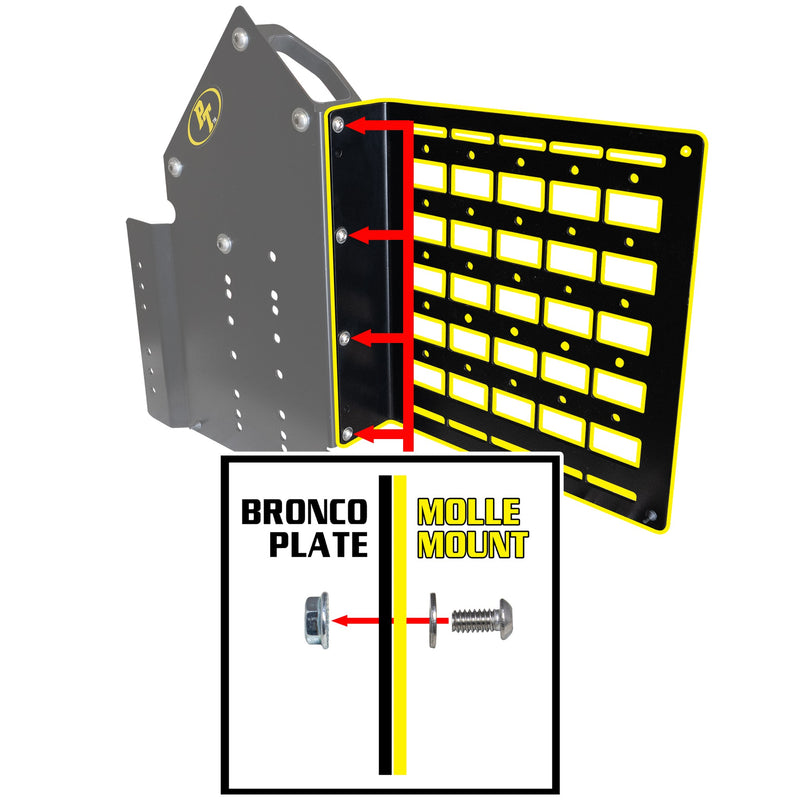 Load image into Gallery viewer, 4 Door Universal MOLLE Bracket
