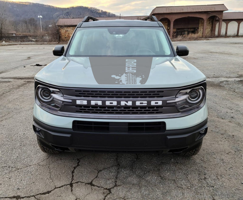 Load image into Gallery viewer, &quot;OFF ROAD&quot; Hood Decal Cover for 2021-2025 Ford Bronco Sport
