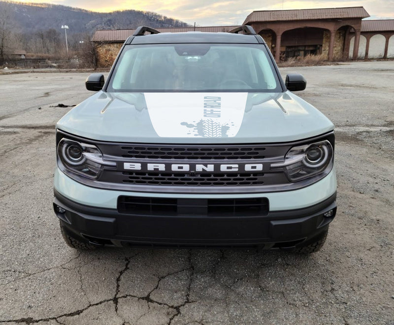 Load image into Gallery viewer, &quot;OFF ROAD&quot; Hood Decal Cover for 2021-2025 Ford Bronco Sport
