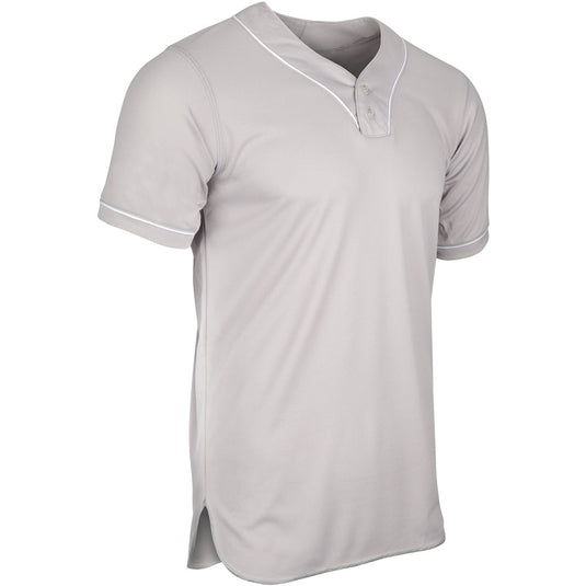 HEATER 2-Button Piped Baseball Jersey