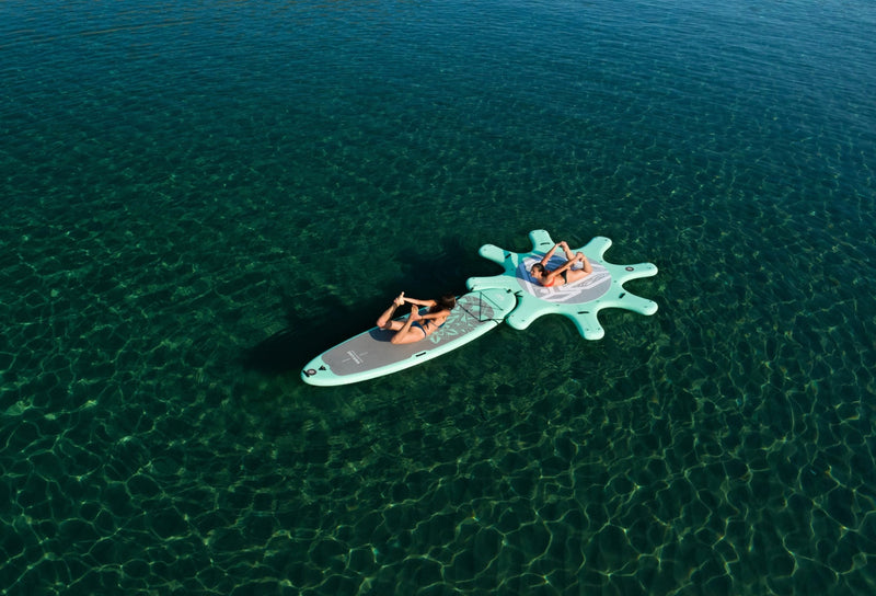 Load image into Gallery viewer, Aqua Marina YOGA DOCK 9'6" Inflatable Dock Fitness SUP
