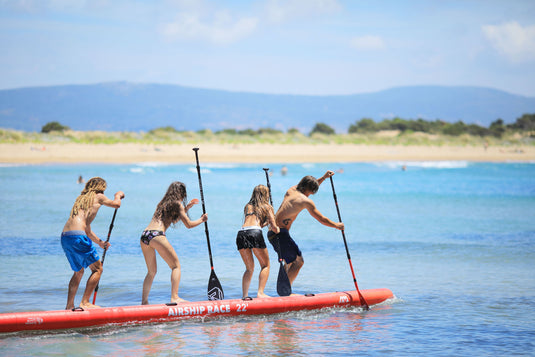 Aqua Marina AIRSHIP RACE 22'0" Inflatable Paddle Board Multi-person SUP