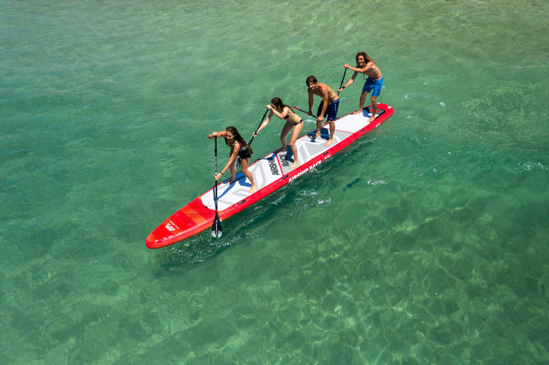 Load image into Gallery viewer, Aqua Marina AIRSHIP RACE 22'0" Inflatable Paddle Board Multi-person SUP
