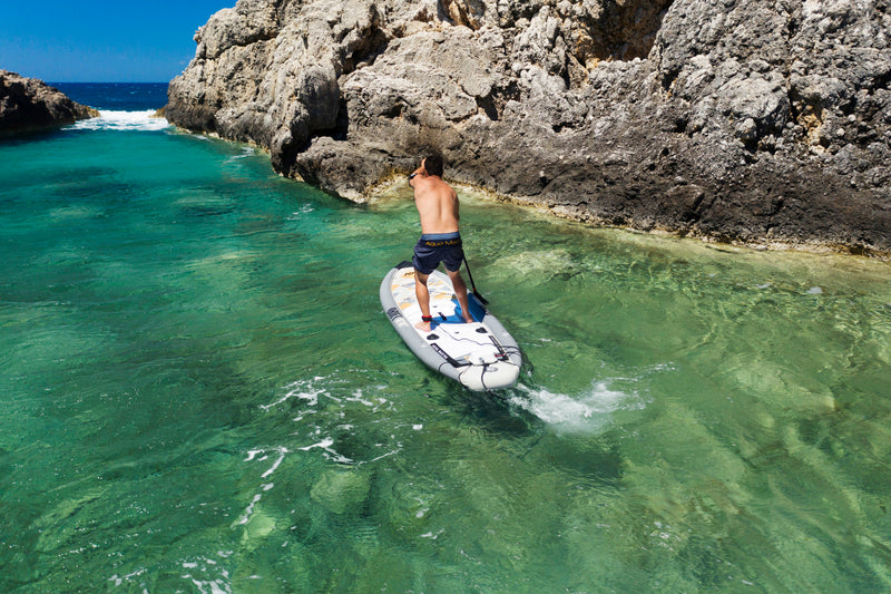 Load image into Gallery viewer, Aqua Marina DRIFT 10'10" Inflatable Paddle Board Fishing SUP
