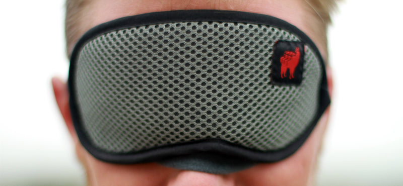 Load image into Gallery viewer, Blackout Travel Eye &amp; Sleep Mask
