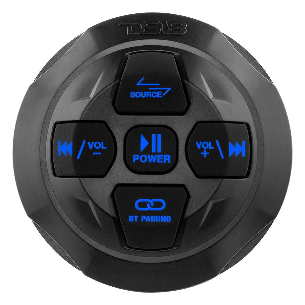 Marine And Powersports Waterproof Bluetooth Audio Receiver With Controls and Micrphone - Skoutley Outdoors LLC