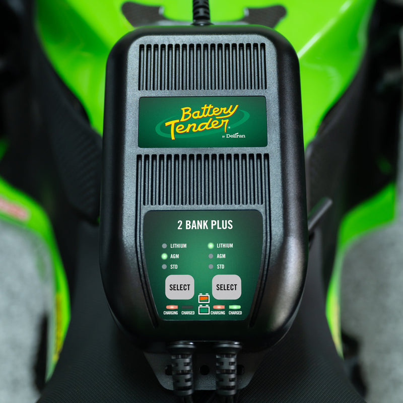 Load image into Gallery viewer, Battery Tender® 2-Bank 12V 1.25 Amp Battery Charger and Maintainer
