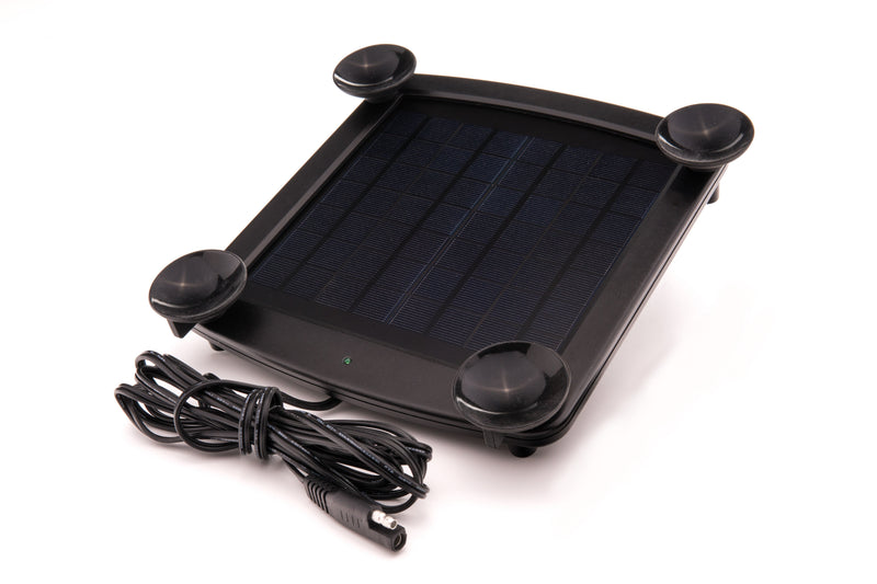 Load image into Gallery viewer, 5 Watt Solar 12V Battery Charger with Handlebar Mount
