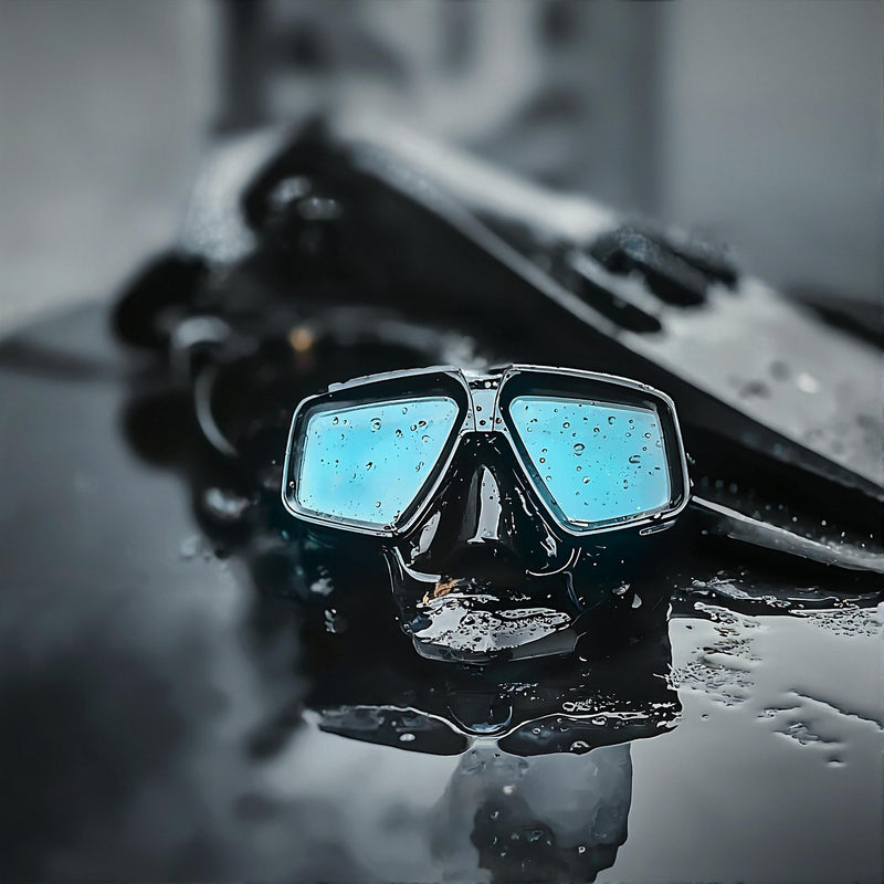Load image into Gallery viewer, ATACLETE Low-Volume BUDS Twin Lens Dive Mask &amp; Snorkel Combo
