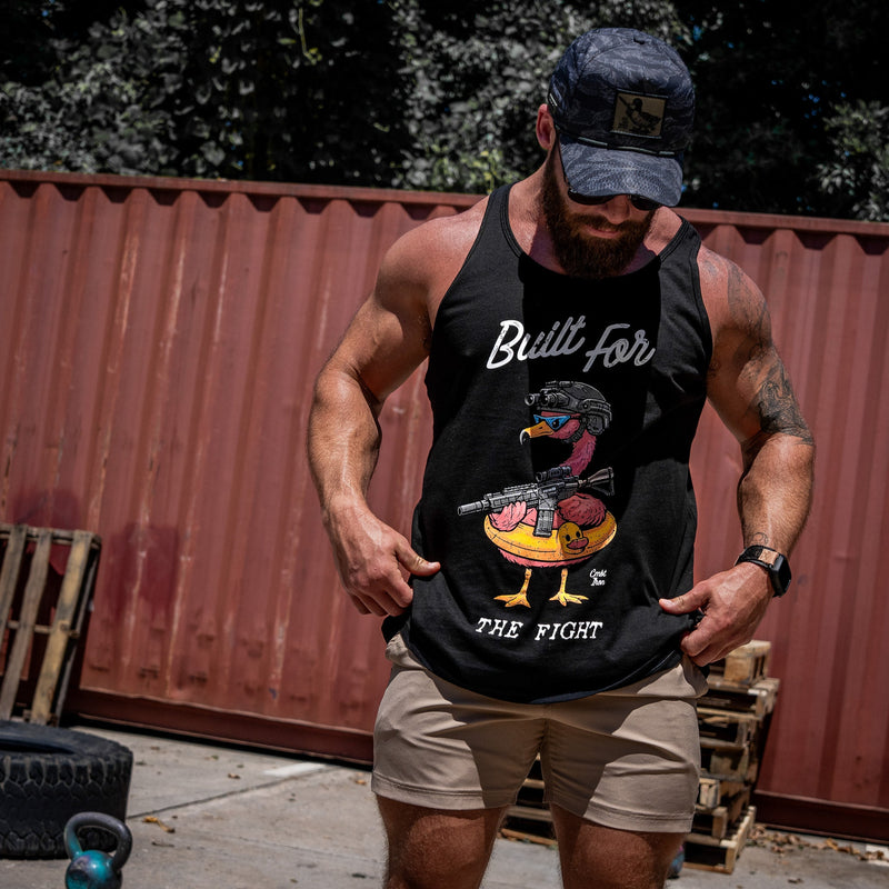 Load image into Gallery viewer, Built For The Fight Men's Tank Top
