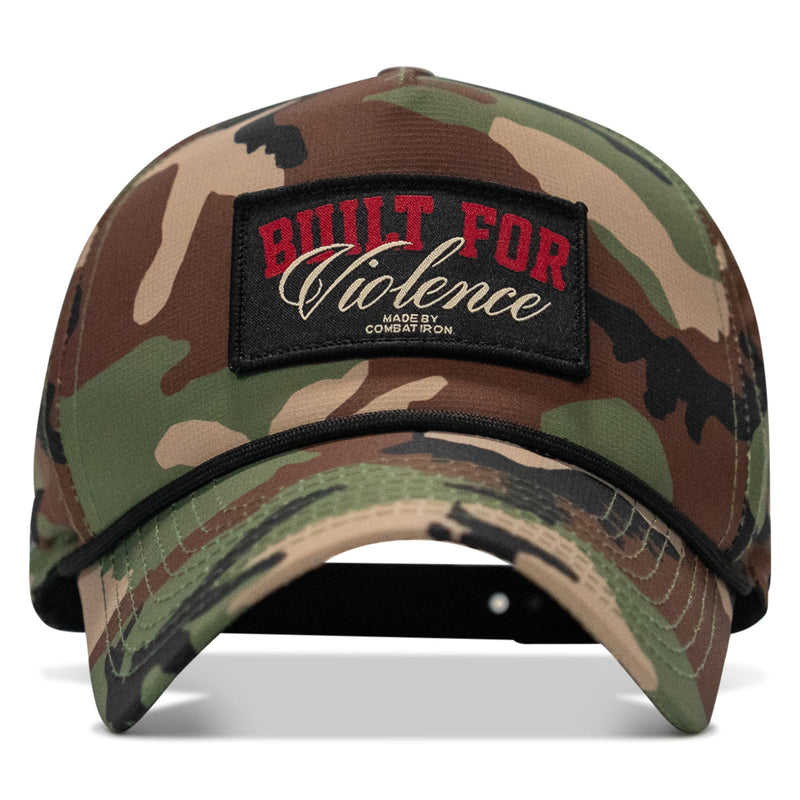Load image into Gallery viewer, Built For Violence Patch Waterproof Weekender Snapback
