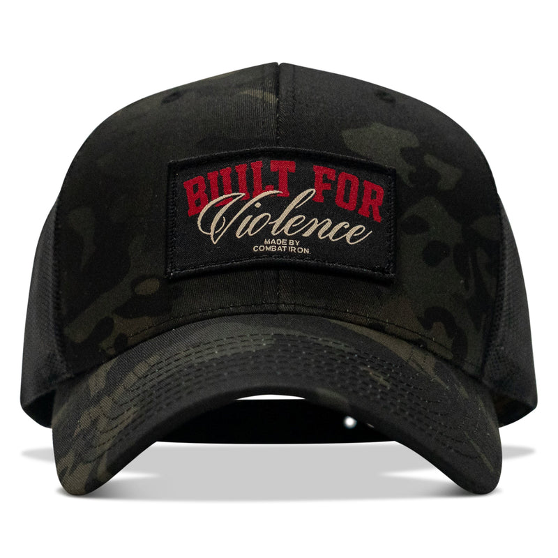 Load image into Gallery viewer, Built For Violence Patch Snapback Hat
