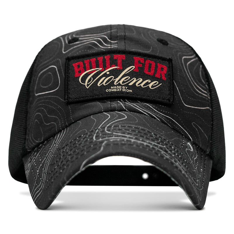 Load image into Gallery viewer, Built For Violence Tactical Ripstop Mesh Snapback Hat
