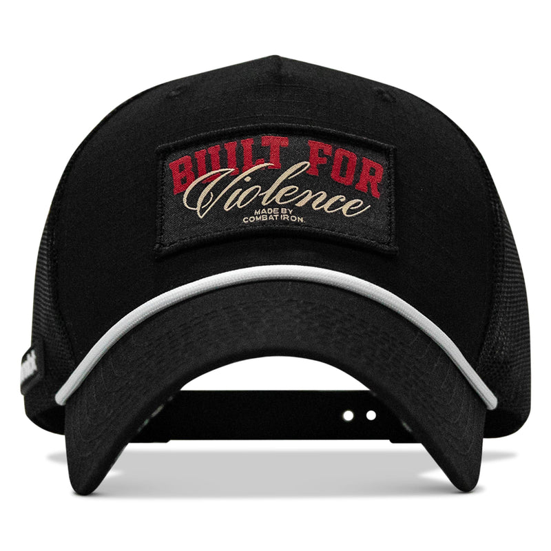 Load image into Gallery viewer, Built For Violence Patch Rope Snapback Hat
