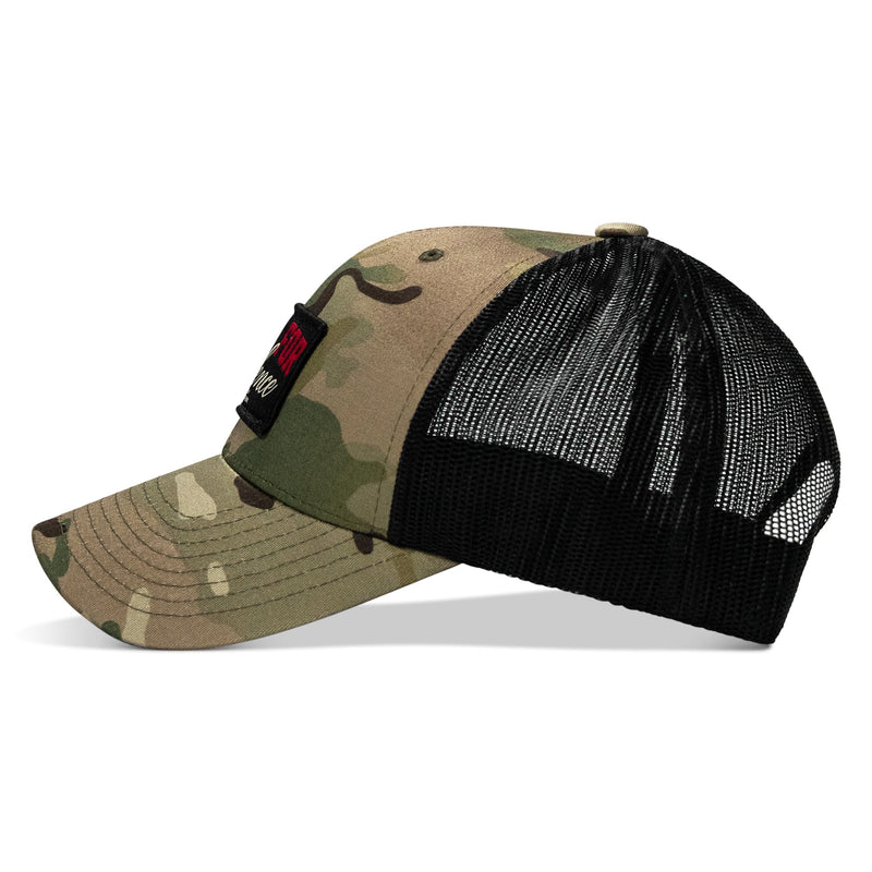 Load image into Gallery viewer, Built For Violence Patch Snapback Hat
