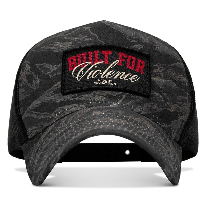 Load image into Gallery viewer, Built For Violence Patch Five Panel Breacher Snapback Hat
