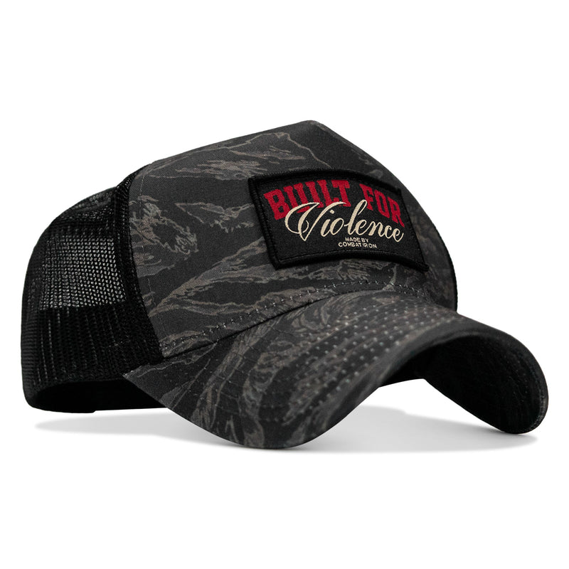 Load image into Gallery viewer, Built For Violence Patch Five Panel Breacher Snapback Hat
