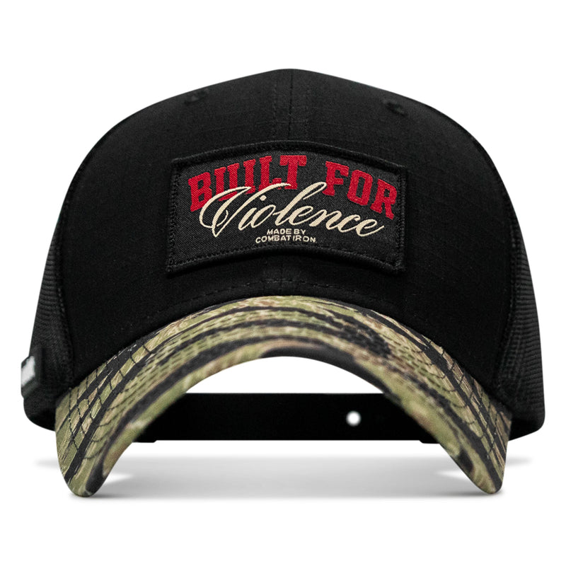 Load image into Gallery viewer, Built For Violence Patch Original Ripstop Snapback Hat
