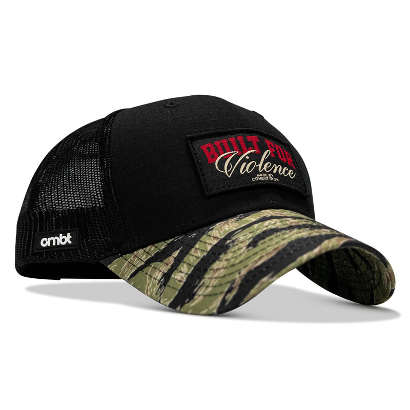 Load image into Gallery viewer, Built For Violence Patch Original Ripstop Snapback Hat
