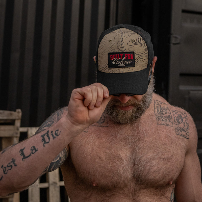 Load image into Gallery viewer, Built For Violence Patch Original Ripstop Snapback Hat
