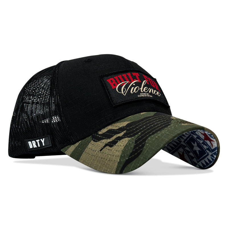 Load image into Gallery viewer, Built For Violence Patch Original Ripstop Snapback Hat
