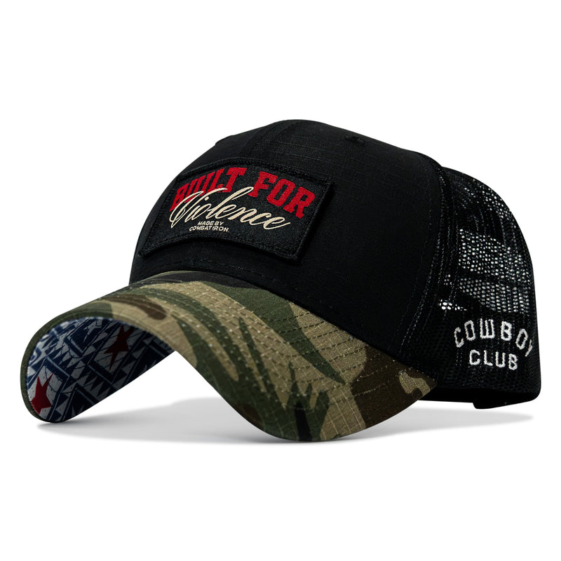 Load image into Gallery viewer, Built For Violence Patch Original Ripstop Snapback Hat

